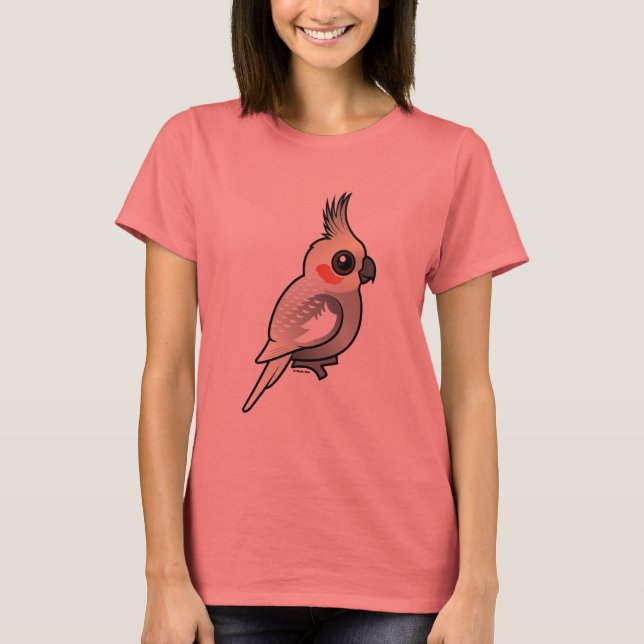 T-shirt Cockatiel écorché (Devant)