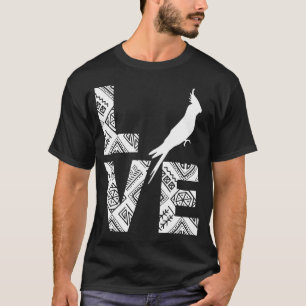 T-shirt cockatiel Love