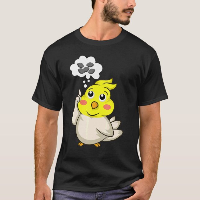 T-shirt Cockatiel Parrot T (Devant)