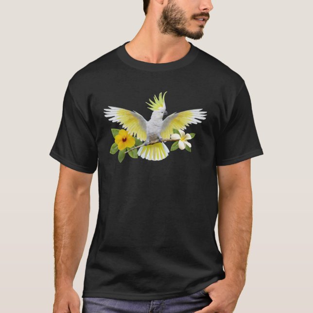 T-SHIRT COCKATOO À L'ESPRIT LIBRE (Devant)