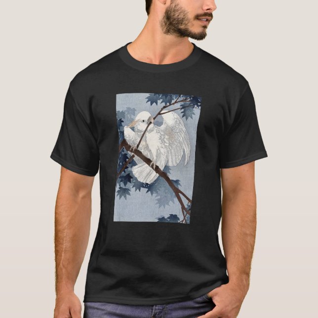T-shirt Cockatoo in Tree by Ohara Koson (Devant)