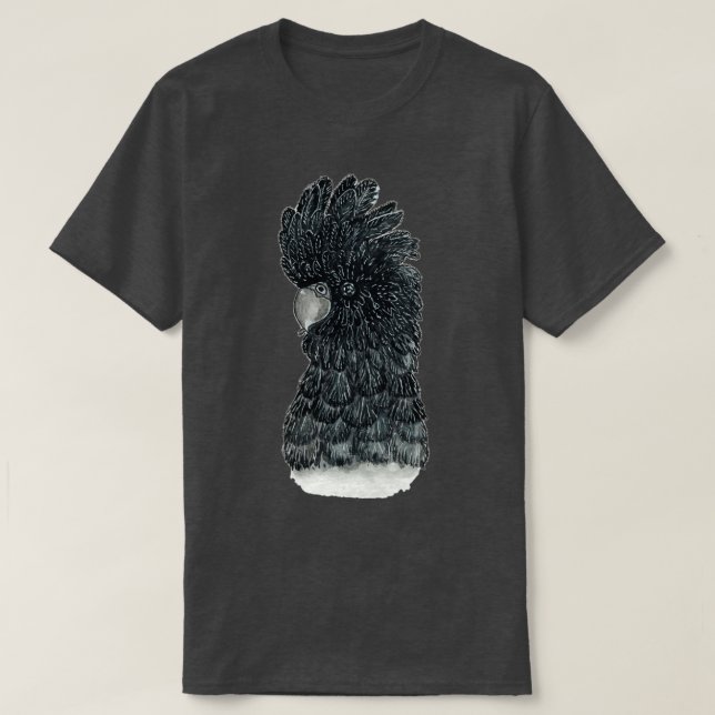 T-shirt Cockatoo noir 1 (Design devant)