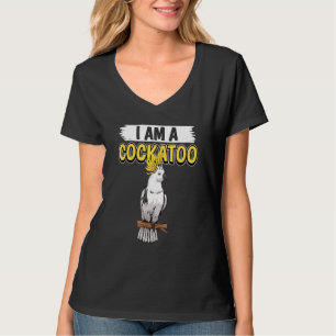 T-shirt Cockatoos Citer Parrot Je Suis Un Cockatoscope
