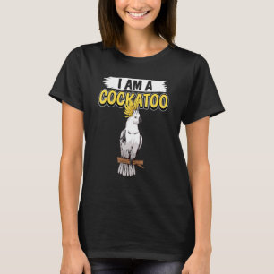 T-shirt Cockatoos Citer Parrot Je Suis Un Cockatoscope