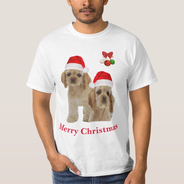 T-shirt Cocker spaniel (Devant)