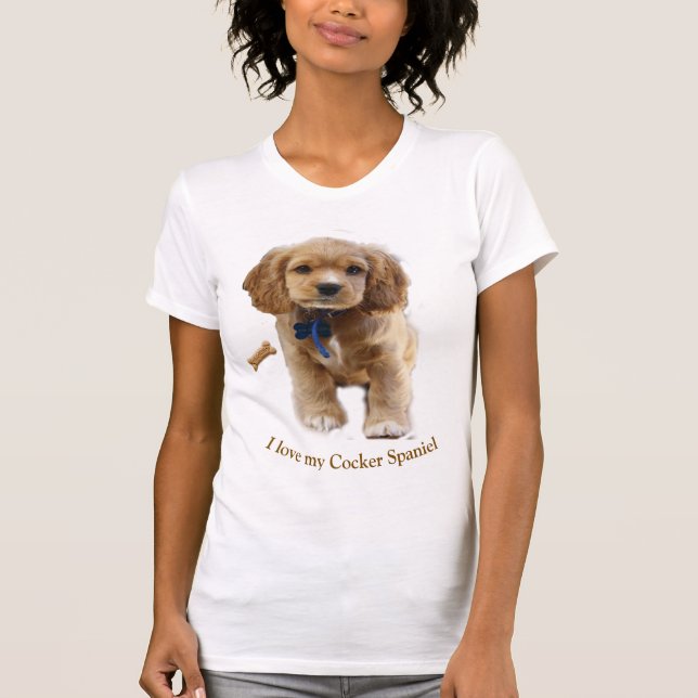 T-shirt Cocker Spaniel (Devant)
