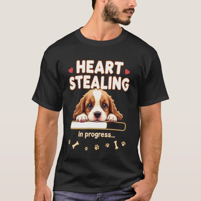 T-shirt Cocker Spaniel à coeur Chien Cadeau drôle Cocker S (Devant)
