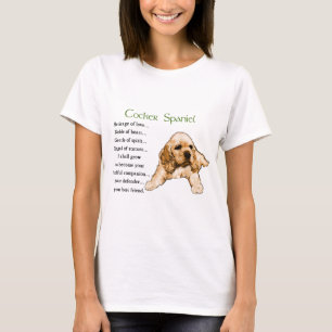 T-shirt Cocker Spaniel Amateurs Cadeaux