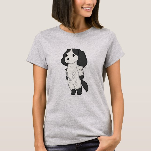 T-Shirt Cocker Spaniel Anglais (Devant)
