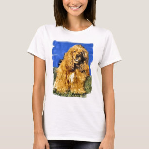 T-shirt Cocker Spaniel Art Cadeaux