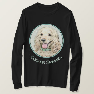 T-shirt Cocker Spaniel Buff Peinture - Art Chien original