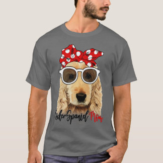 T-shirt Cocker Spaniel Chien Chemise Cocker Espagnol Maman