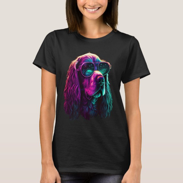 T-shirt Cocker Spaniel Dogs Cocker Spaniels 1 (Devant)