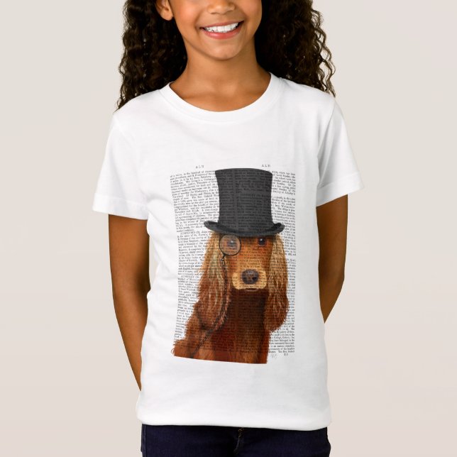 T-Shirt Cocker Spaniel, Hound officiel et Casquette (Devant)