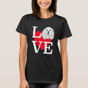 T-shirt Cocker Spaniel Lote heart Cocker Spaniel
