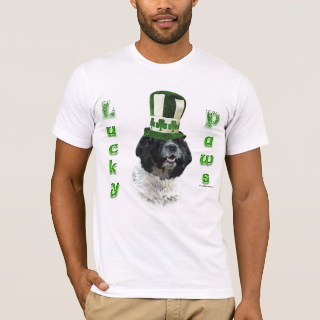 T-shirt Cocker Spaniel Lucky Paws (Devant)