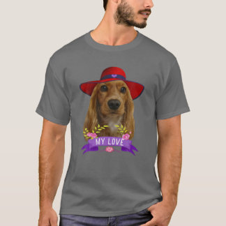 T-shirt Cocker Spaniel Pop Art Love Cocker Spaniels Papa M