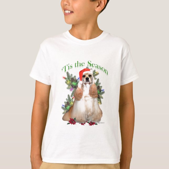 T-shirt Cocker Spaniel "Tis (Devant)