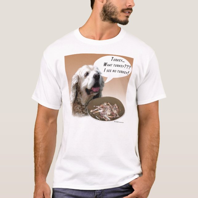 T-shirt Cocker Spaniel Turquie (Devant)
