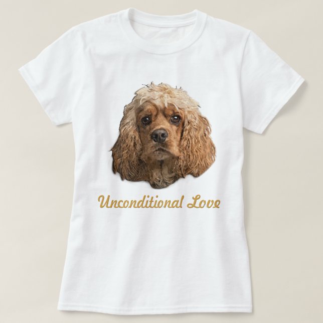 T-shirt cocker Spaniels (Design devant)