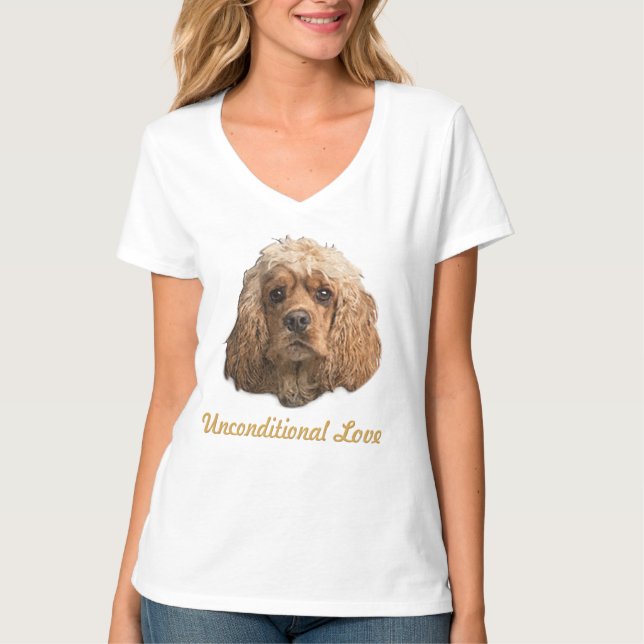 T-shirt cocker Spaniels (Devant)