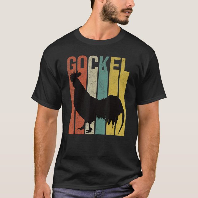 T-shirt Cockerel Chicken Cockerel Chicken Farmer (Devant)
