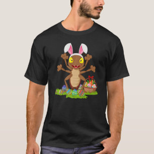 T-shirt Cockroach Easter Oeuf Chasse Bunny Cockroach Easte