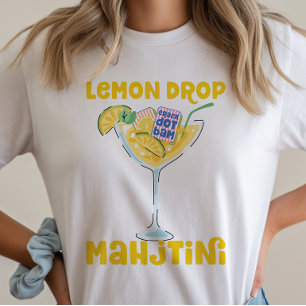T-shirt cocktail Mahjong Lemon Drop Martini