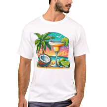 cocktail margarita illustration été