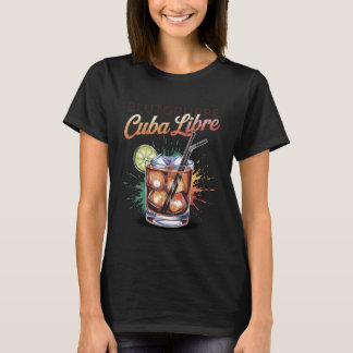 T-shirt Cocktail pour enterrement de vie de jeune fille de