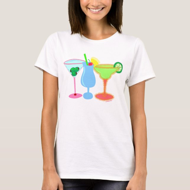 T-shirt Cocktails (Devant)