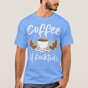 T-shirt Cocktails au café