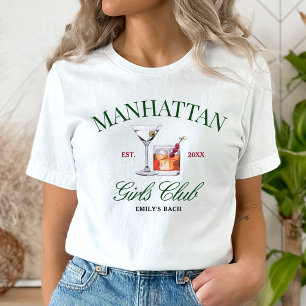 T-shirt Cocktails Classy Green & Red Girl's Club