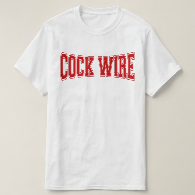T-SHIRT COCKWIRE (Design devant)