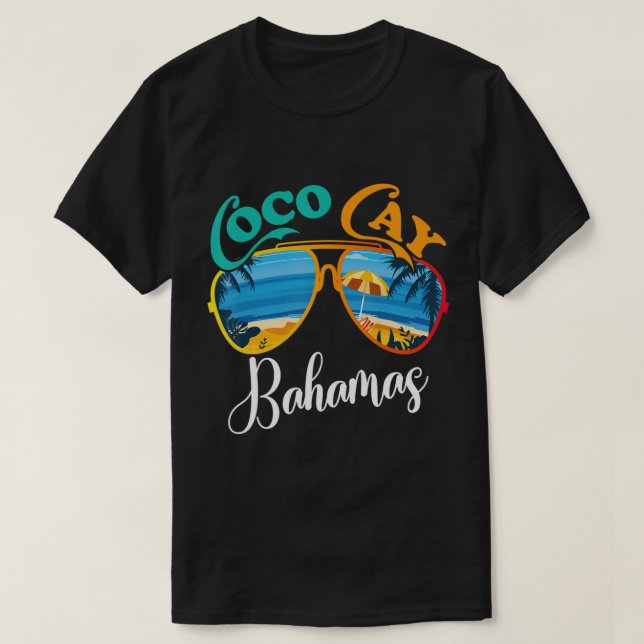 T-shirt Coco Cay Bahamas Vacation (Design devant)