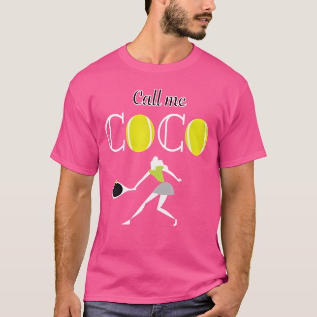 T-shirt Coco Gauff (Devant)