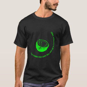 T-shirt Coco moderne moderne neon cool vert texte personna