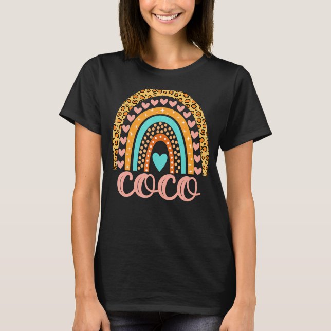 T-shirt Coco Nom Coco Anniversaire Chemise Cadeau (Devant)