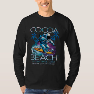 T-shirt Cocoa Beach Floride Porte d'entrée de l'espace sur