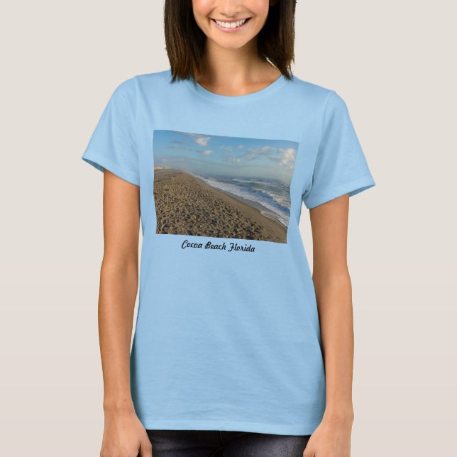 T-shirt Cocoa Beach matin (Devant)