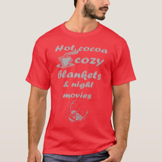 T-shirt Cocon chaud couvertures douillettes nuit films drô