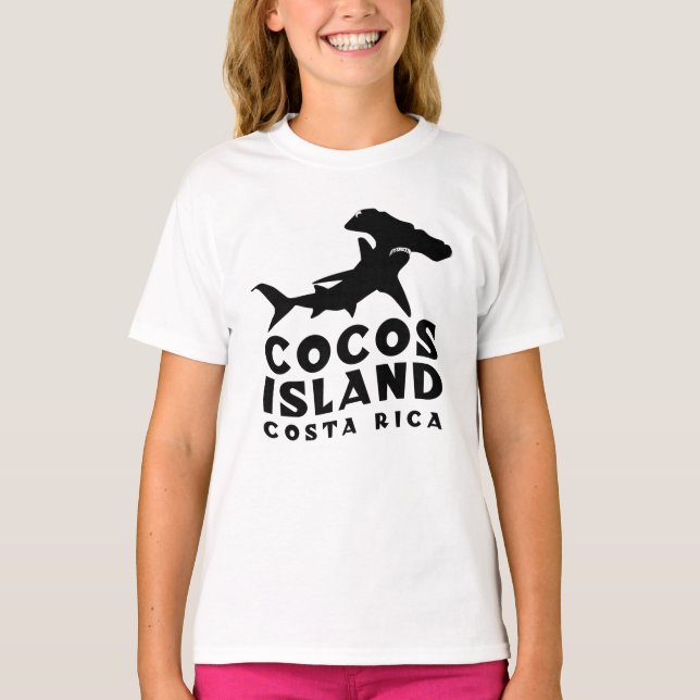 T-shirt Cocos Island Costa Rica Hammerhead Diving (Devant)