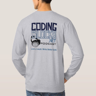 T-shirt Codage de la mascotte de Podcast de blocs avec des