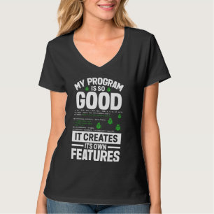 T-shirt Codage de programmation du programmeur informatiqu