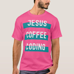 T-shirt Codage du café Jésus
