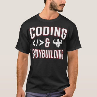 T-shirt Codage et Bodybuilding Fit Body entraînement pour