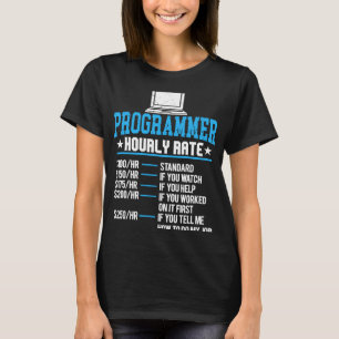 T-shirt Codage Heure par programmeur Expert Ordinateur Pai