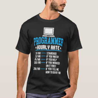 T-shirt Codage Heure par programmeur Expert Ordinateur Pai