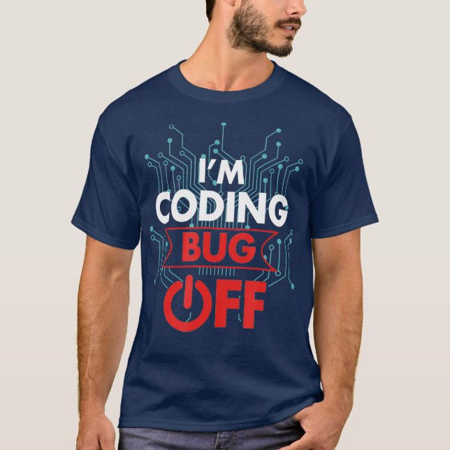 T-shirt Codage Im du programmeur informatique du développe (Devant)