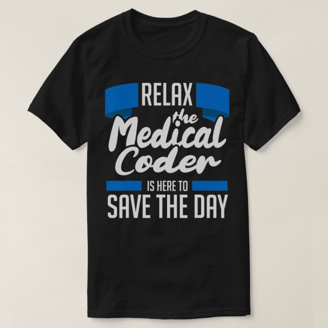 T-shirt Codage Médicale Coder Médicale (Design devant)
